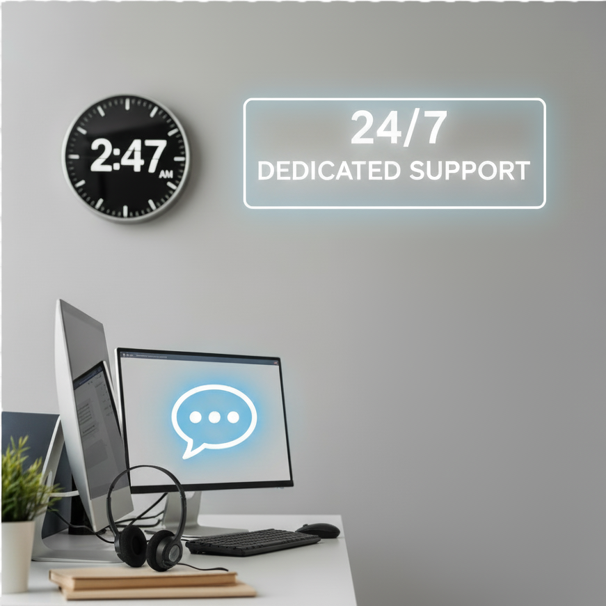 247 Dedicated Support